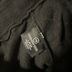 Black sweat pants size large lightly worn